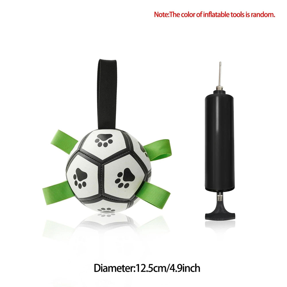 Interactive Dog Football Toy Soccer Ball Inflated Training Toy For Dogs Outdoor Border Collie Balls For Large Dogs Pet Supplies EX-STOCK Canada