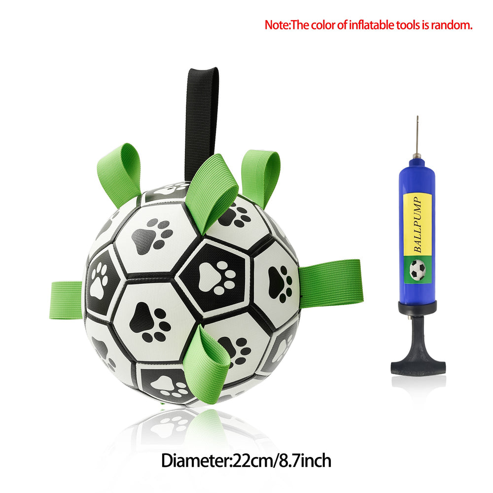 Interactive Dog Football Toy Soccer Ball Inflated Training Toy For Dogs Outdoor Border Collie Balls For Large Dogs Pet Supplies EX-STOCK Canada