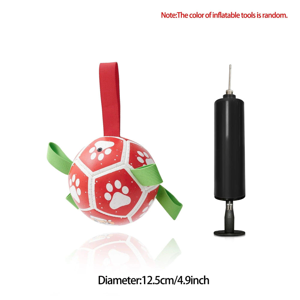 Interactive Dog Football Toy Soccer Ball Inflated Training Toy For Dogs Outdoor Border Collie Balls For Large Dogs Pet Supplies EX-STOCK Canada