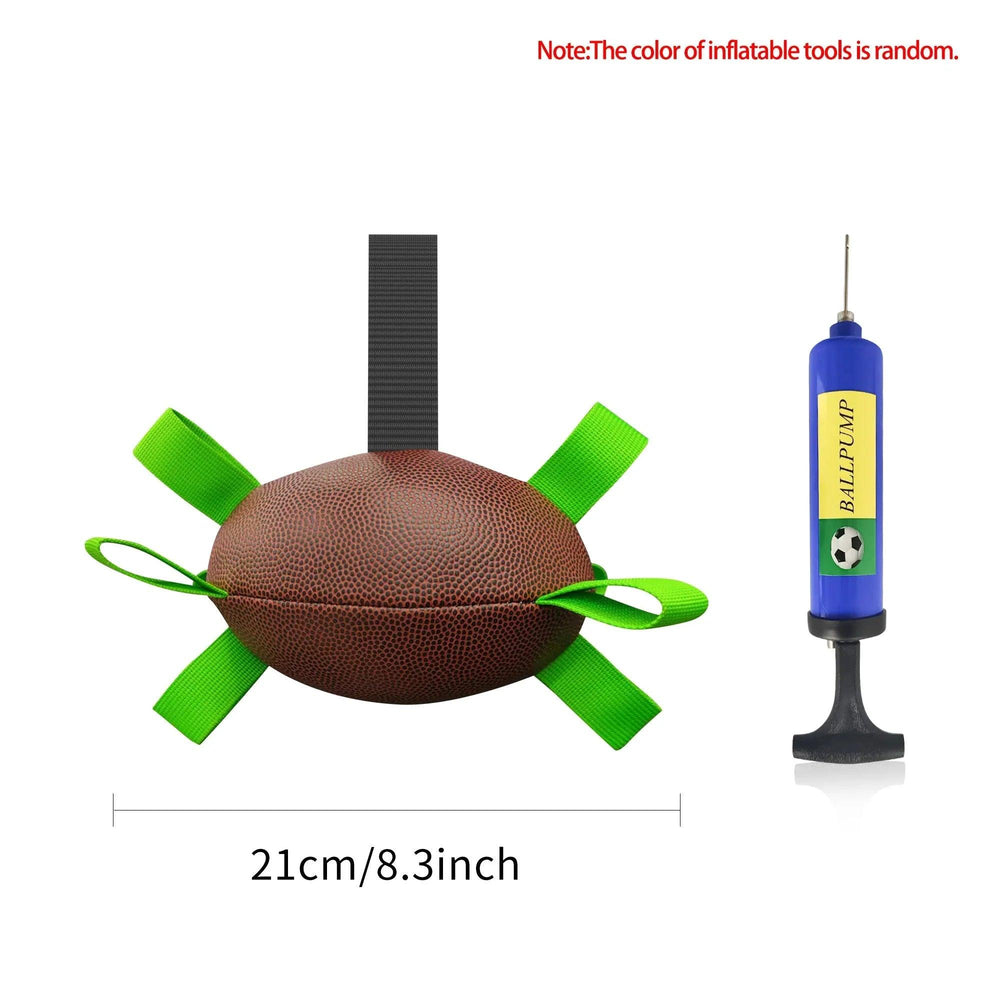 Interactive Dog Football Toy Soccer Ball Inflated Training Toy For Dogs Outdoor Border Collie Balls For Large Dogs Pet Supplies EX-STOCK Canada