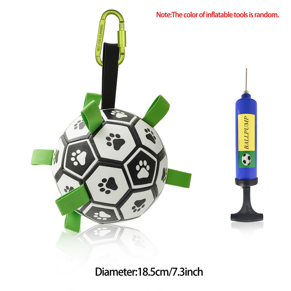Interactive Dog Football Toy Soccer Ball Inflated Training Toy For Dogs Outdoor Border Collie Balls For Large Dogs Pet Supplies EX-STOCK Canada