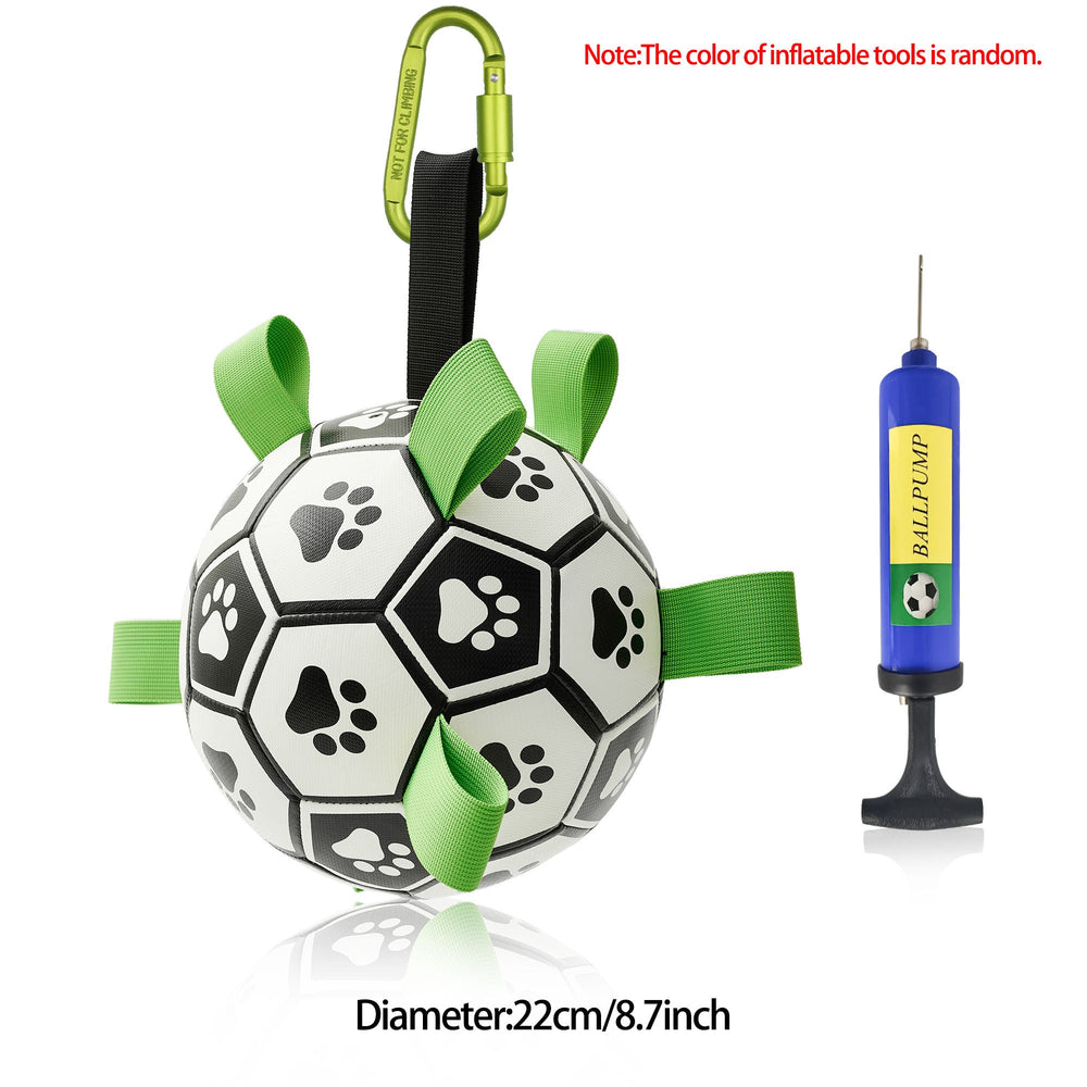 Interactive Dog Football Toy Soccer Ball Inflated Training Toy For Dogs Outdoor Border Collie Balls For Large Dogs Pet Supplies EX-STOCK Canada