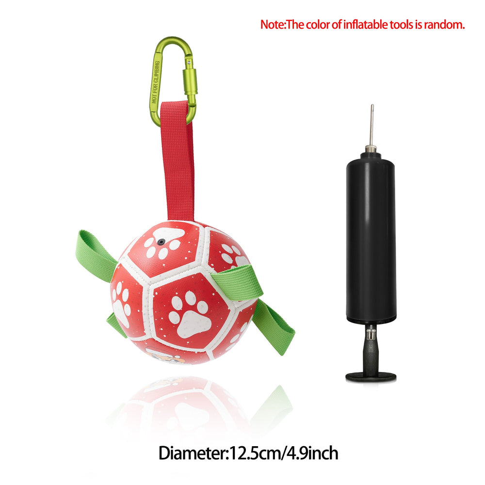 Interactive Dog Football Toy Soccer Ball Inflated Training Toy For Dogs Outdoor Border Collie Balls For Large Dogs Pet Supplies EX-STOCK Canada