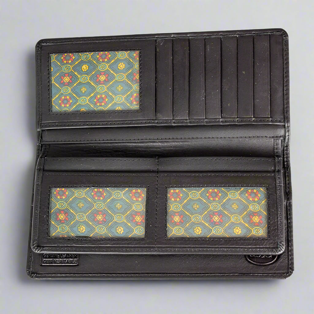 Cartera de cuero para hombre con bolsillo en el pecho JBG InternationalEX-STOCK Canada