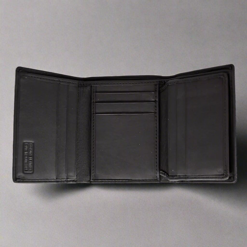 JBG International Men's Flip Up Trifold Leather Wallet EX-STOCK Canada