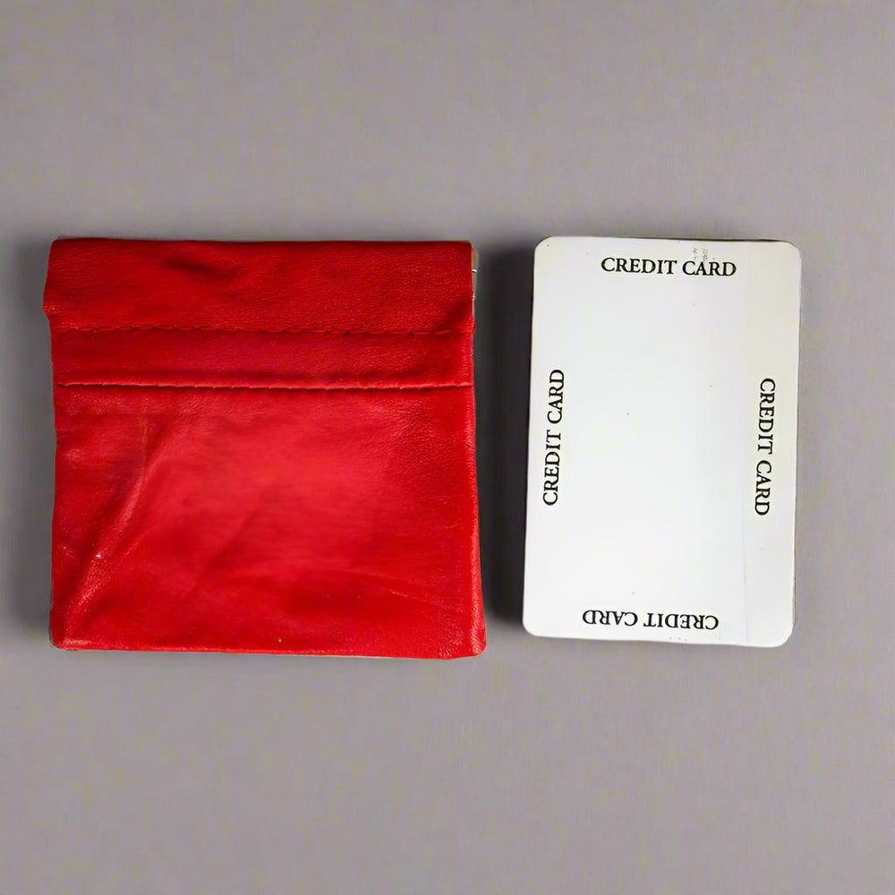 Porte-monnaie en cuir avec cadre clippable JBG InternationalEX-STOCK Canada