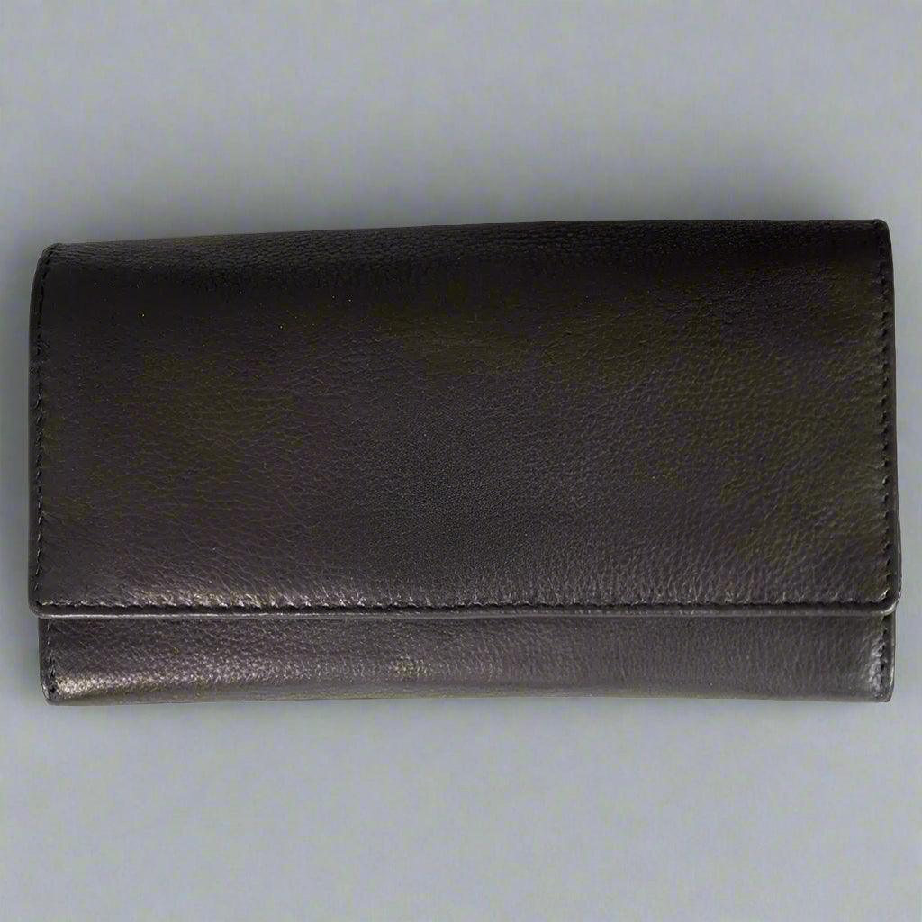 JBG International Women's Trifold RFID Leather Wallet EX-STOCK Canada