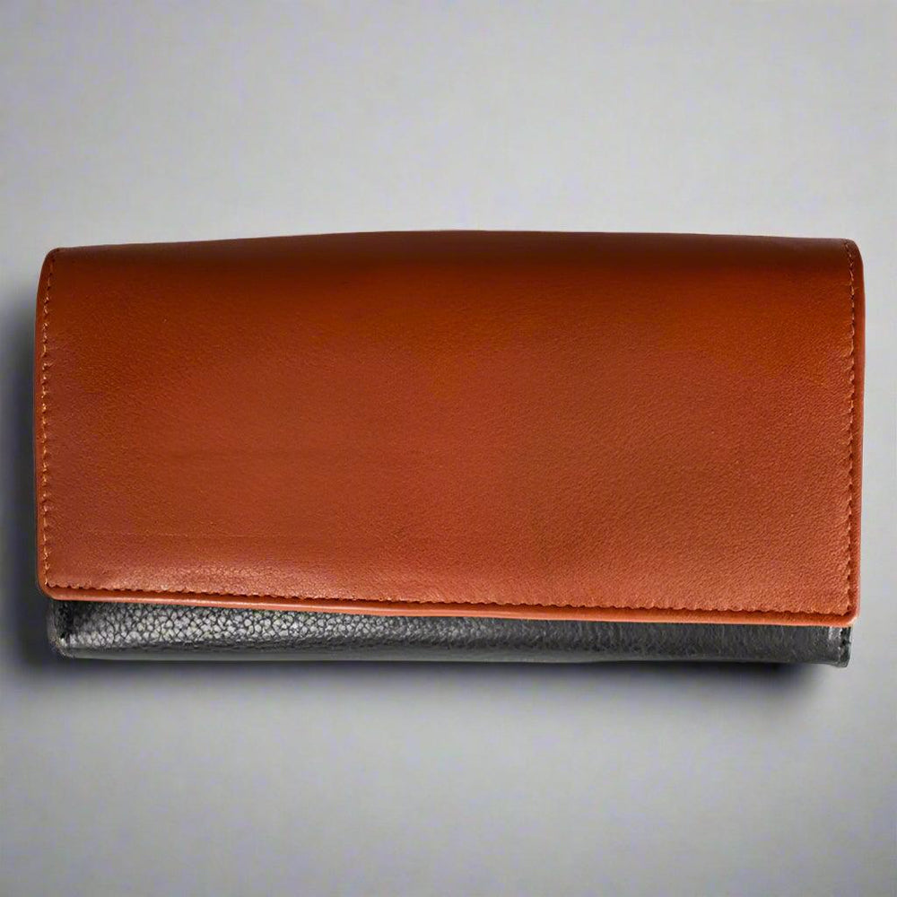 JBG International Women's Trifold RFID Leather Wallet EX-STOCK Canada