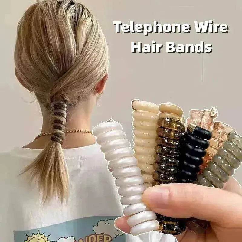 Japanese Braided Hair Band Phone Line Claw - EX-STOCK Canada