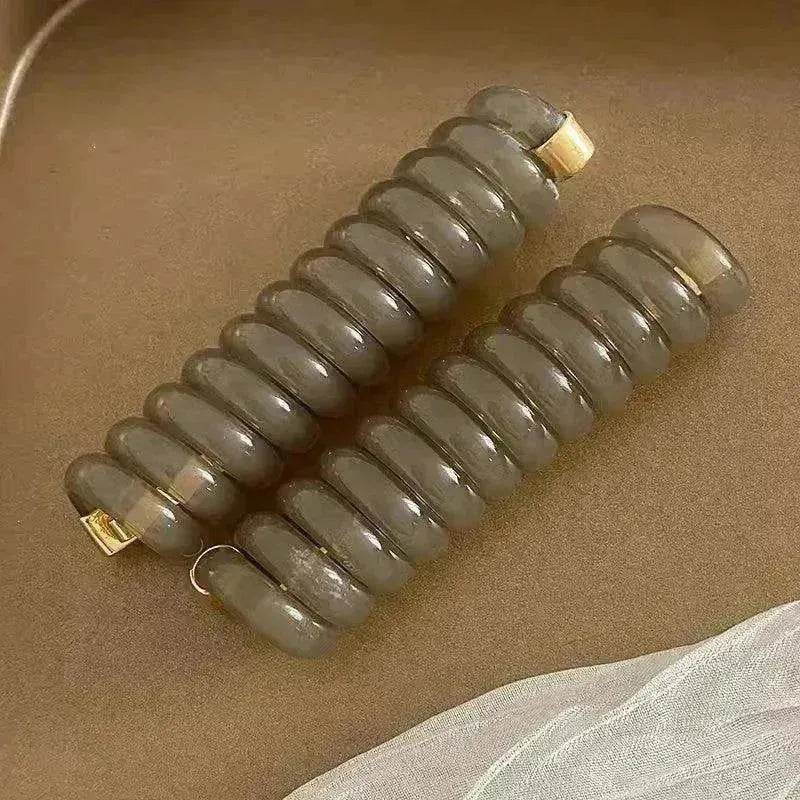 Japanese Braided Hair Band Phone Line Claw - EX-STOCK Canada