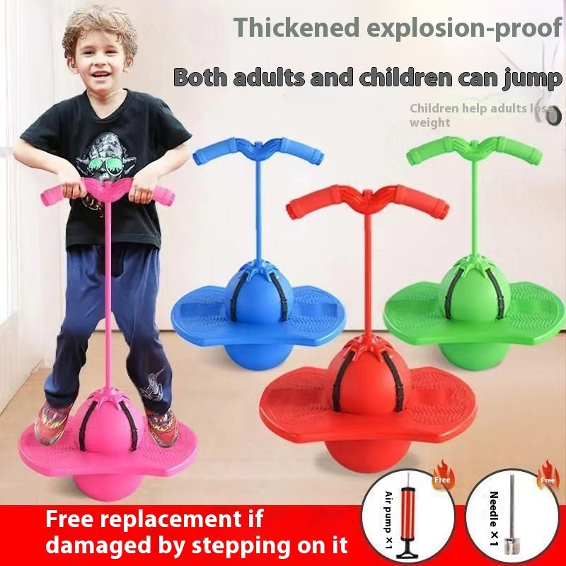 Jumping Ball Children's Bouncing Ball Adult Balance Fitness Elastic Ball Toys Kids Bouncing Ball EX-STOCK Canada