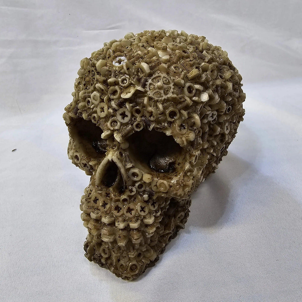 Figurine de crâne de mécanicien de casseEX-STOCK Canada