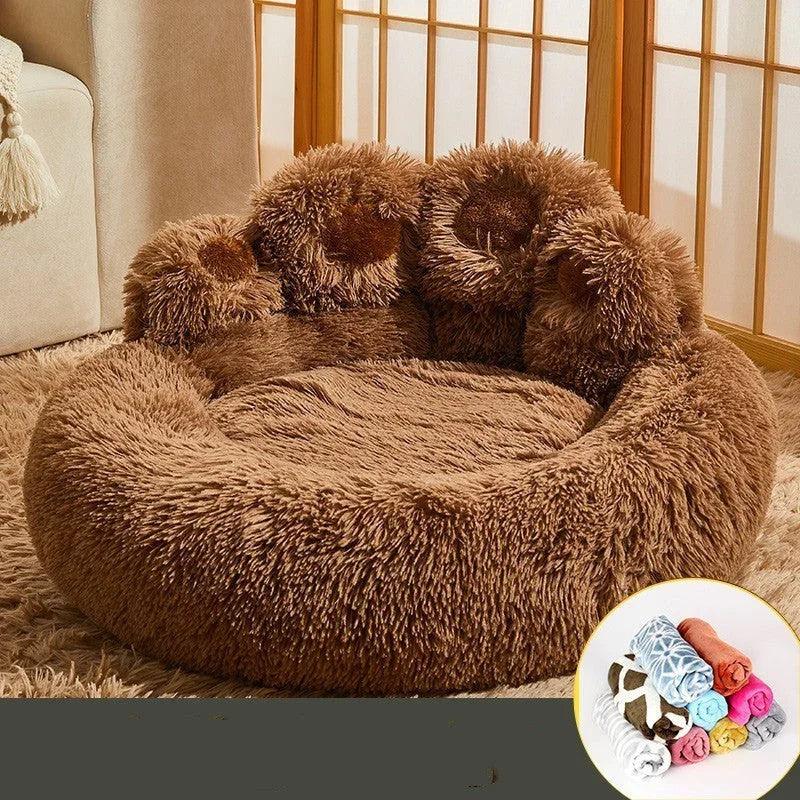 Niche Chaud Moyen Grand Chien Corgi Golden Retriever Lit Canapé Matelas Doublé de PolaireEX-STOCK Canada