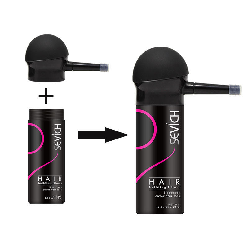 Keratin Hair Fiber Spray Applicator Hair Building Fiber Applicator Spray Nozzle Hair Sprays For Hair Loss Extensions EX-STOCK Canada