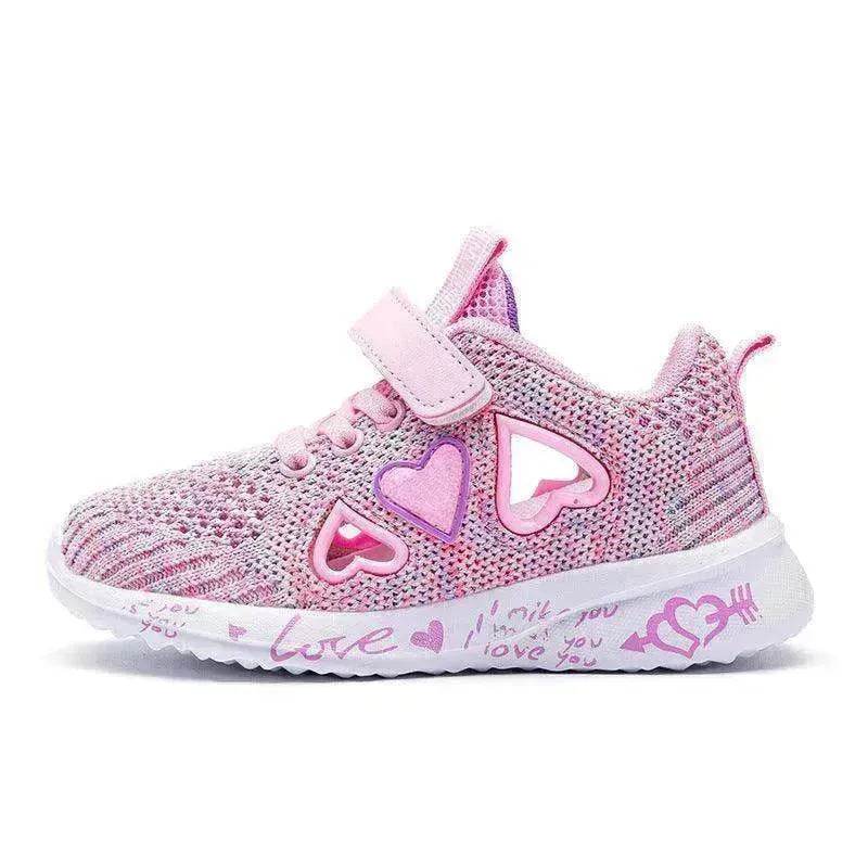 Kids Mesh Sneakers Cute Cartoon Sport Shoes - EX-STOCK Canada