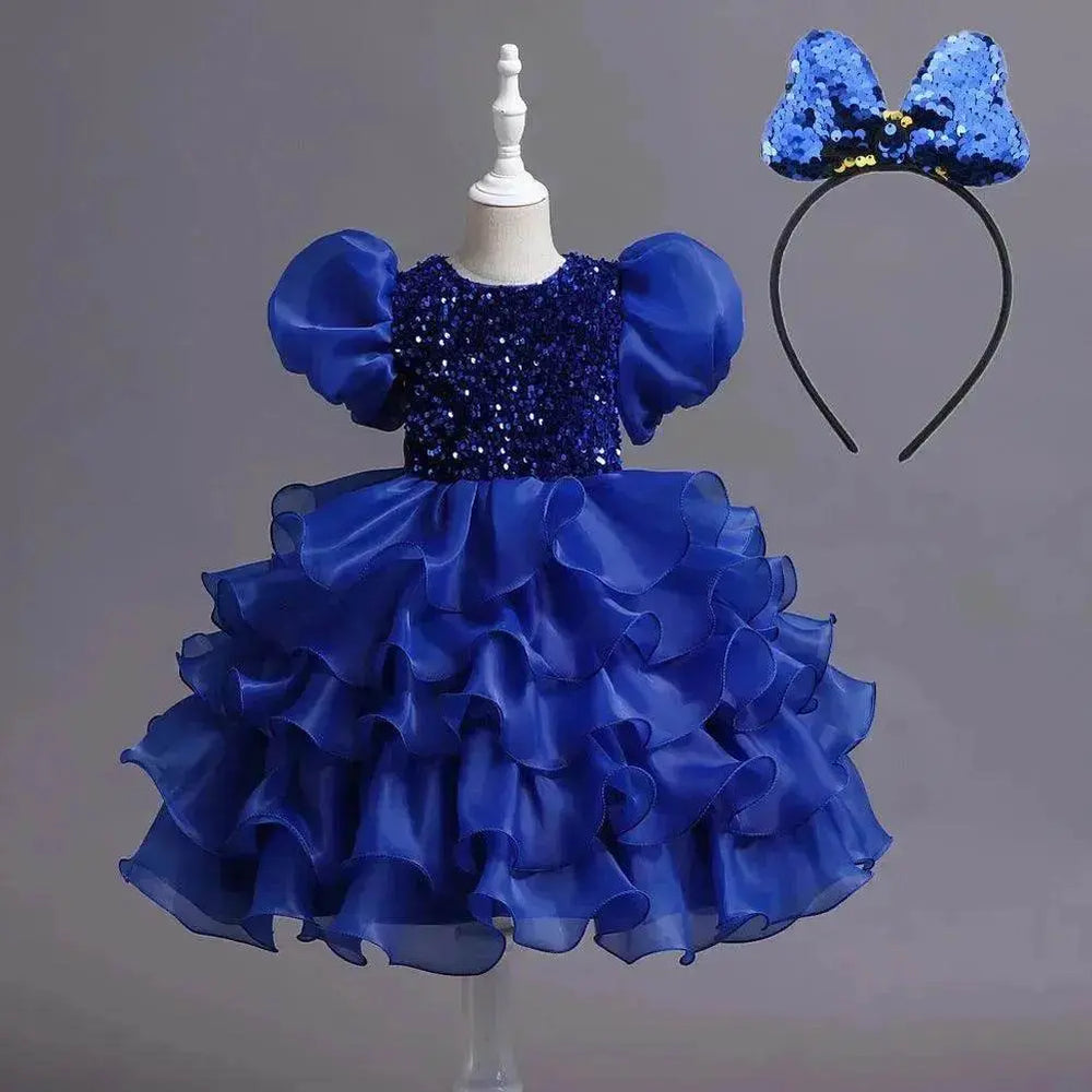 Kids Tutu Birthday Princess Party Dress - EX-STOCK Canada