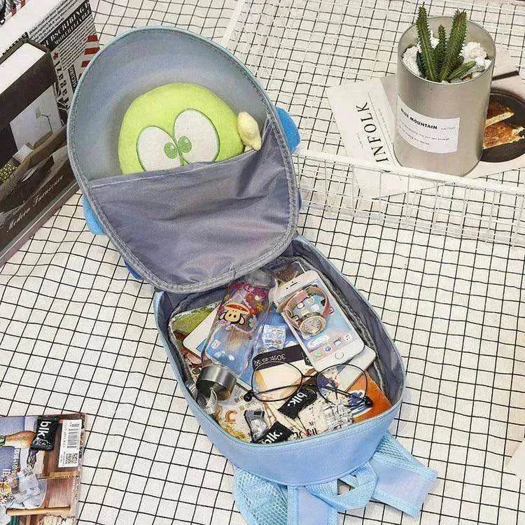 Kids' Cartoon Aircraft Hard Shell Backpack: Waterproof, Double Shoulder Bag - EX-STOCK Canada