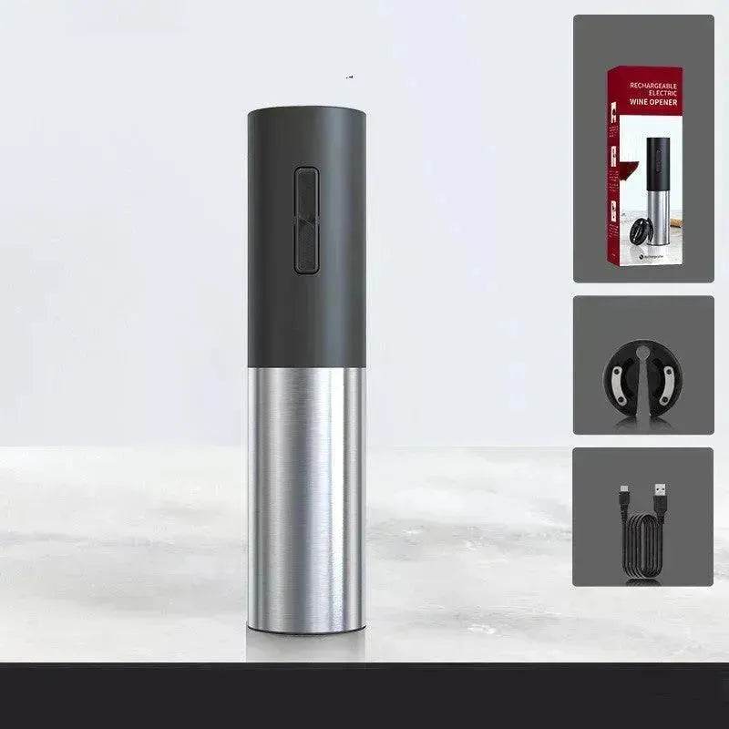 Kitchen Appliances Four In One Dry Battery Rechargeable Red Wine Electric Bottle Opener - EX-STOCK Canada
