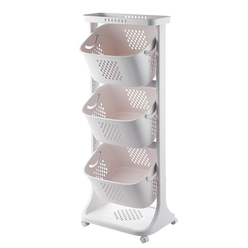 Kitchen Vegetable Storage Basket Storage Rack Plastic EX-STOCK Canada