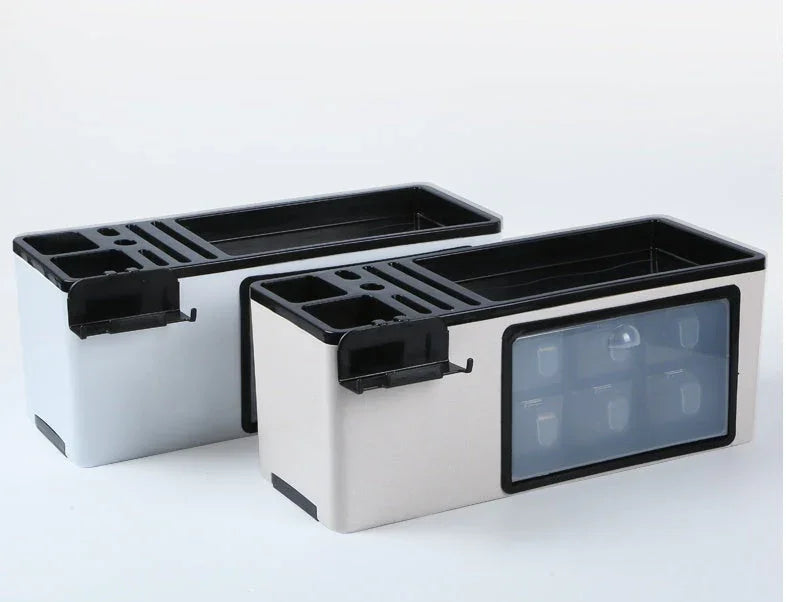 Estante para utensilios de cocina, caja para condimentos, almacenamiento multifuncional en el suelo, soporte para cuchillosEX-STOCK Canada