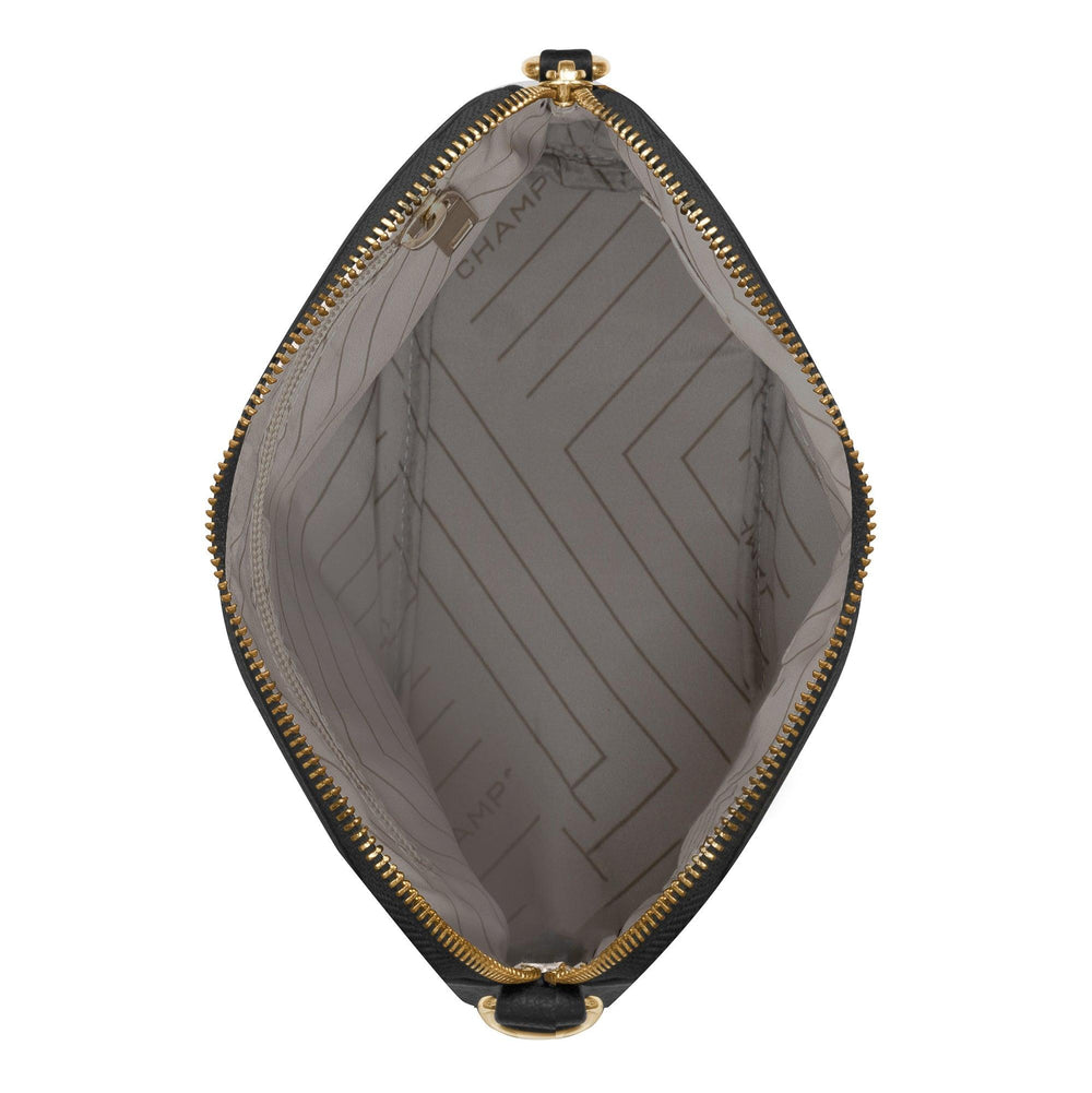 Gala / Leather Top-Zip Shoulder Bag EX-STOCK Canada