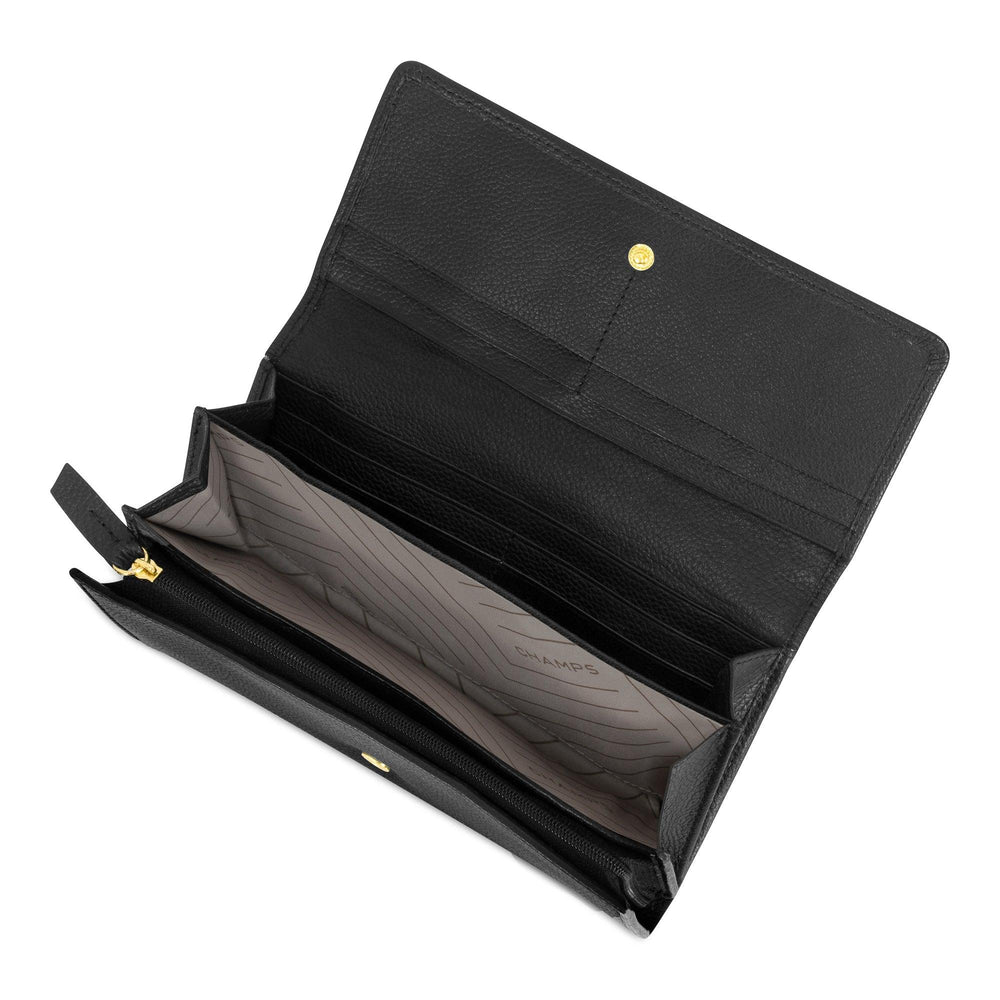 Gala / Leather Flap-Clutch Wallet EX-STOCK Canada