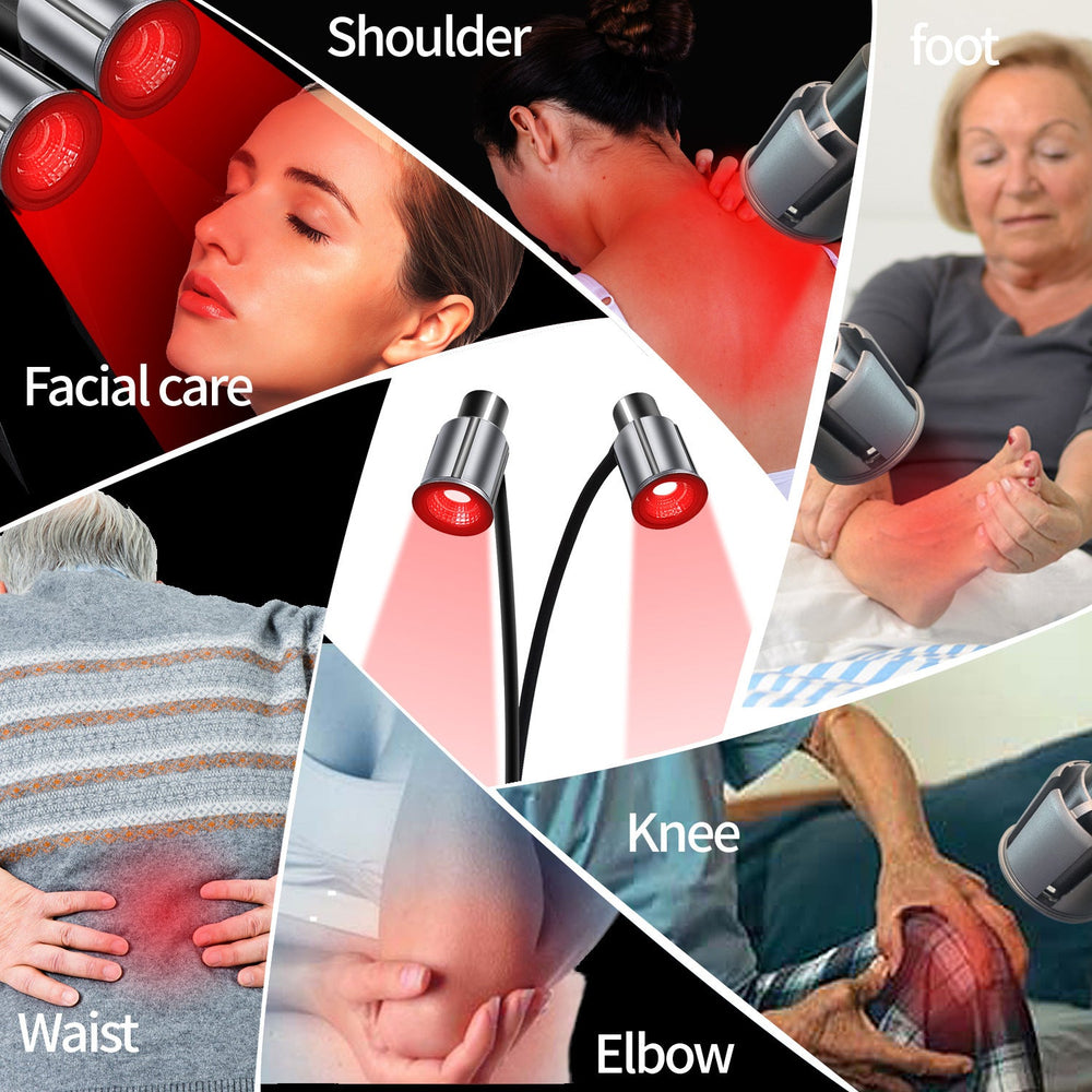 Lampe de beauté à double tête à LED pour thérapie par lumière infrarougeEX-STOCK Canada