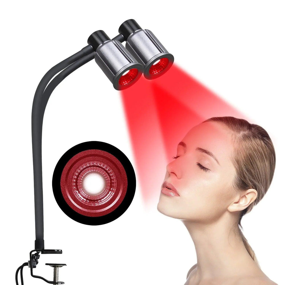 LED Infrared Light Therapy Double Head Beauty Lamp EX-STOCK Canada