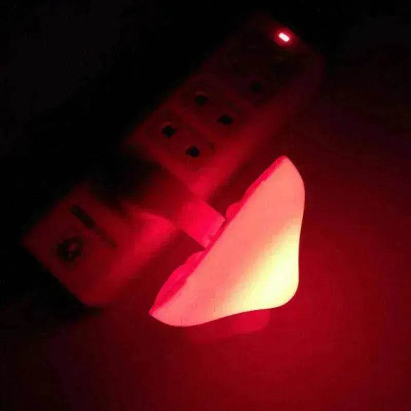 LED Mushroom Night Light Wall Lamp EU US Socket Plug - EX-STOCK Canada