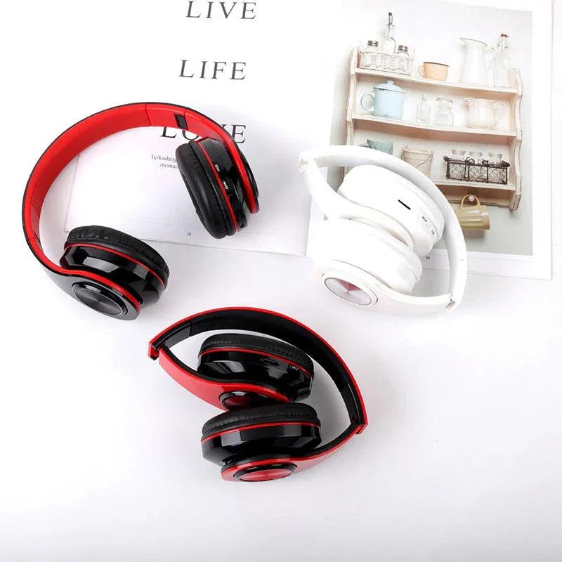 LED Wireless Bluetooth Headphones Gaming Headsets Sport Earphone With Support TF Card Colorful Breathing Lights EX-STOCK Canada
