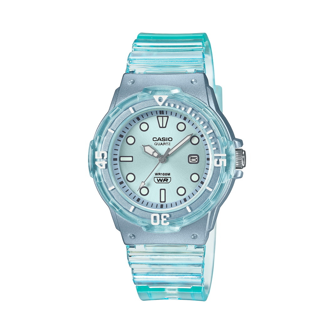 CASIO Core Quartz Lunette Rotative Montre de Plongée Sport Bleu | LRW200HS-2EV