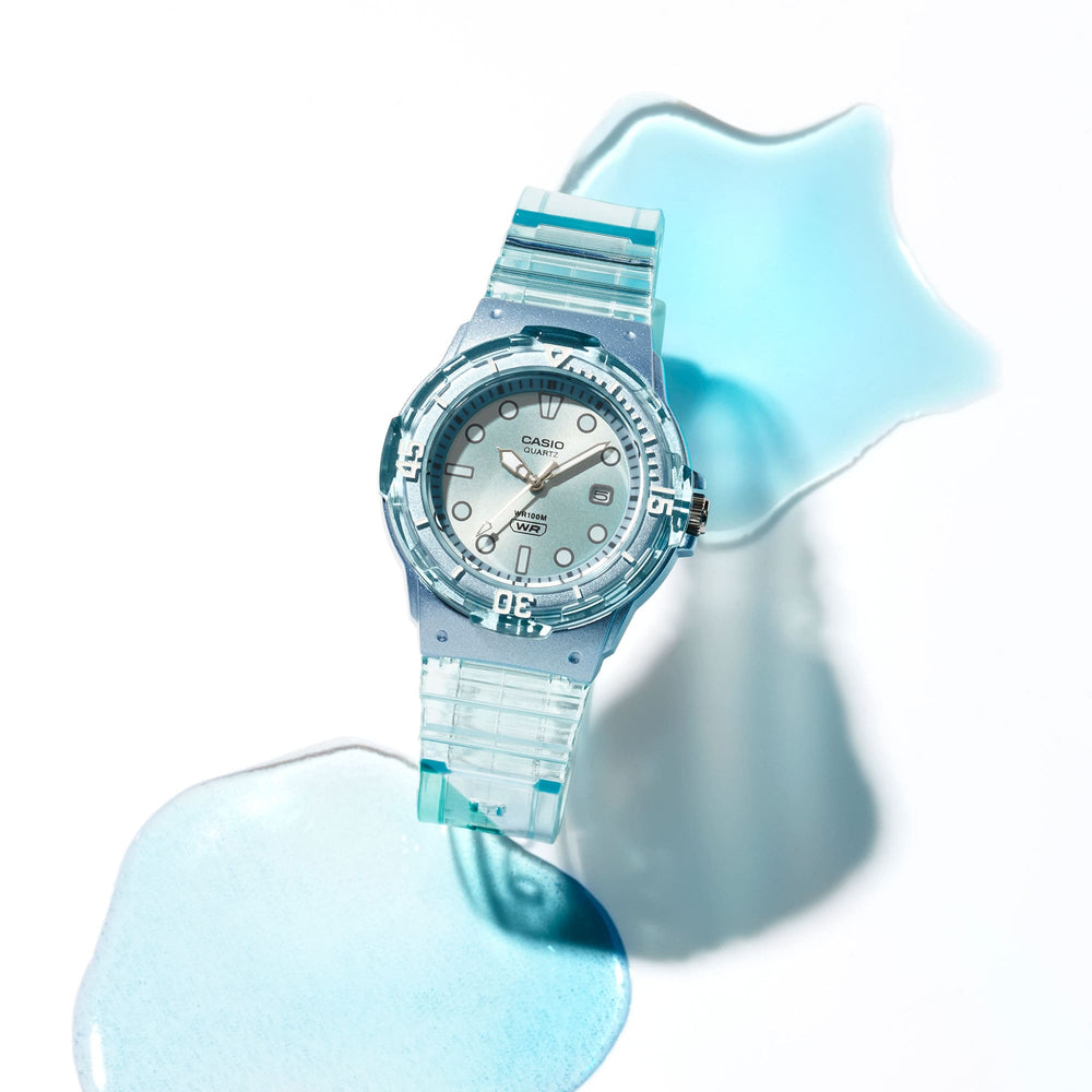 CASIO Core Quartz Lunette Rotative Montre de Plongée Sport Bleu | LRW200HS-2EV
