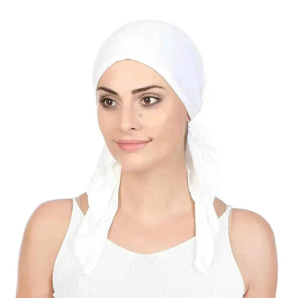 Pull-over à couleur unie pour dames Arab Baotou avec chapeau à queue - EX-STOCK Canada