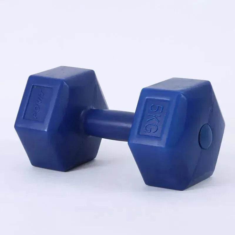 Gym pour femmes Aérobic Sable de remplissage Hexagone Haltère - EX-STOCK Canada