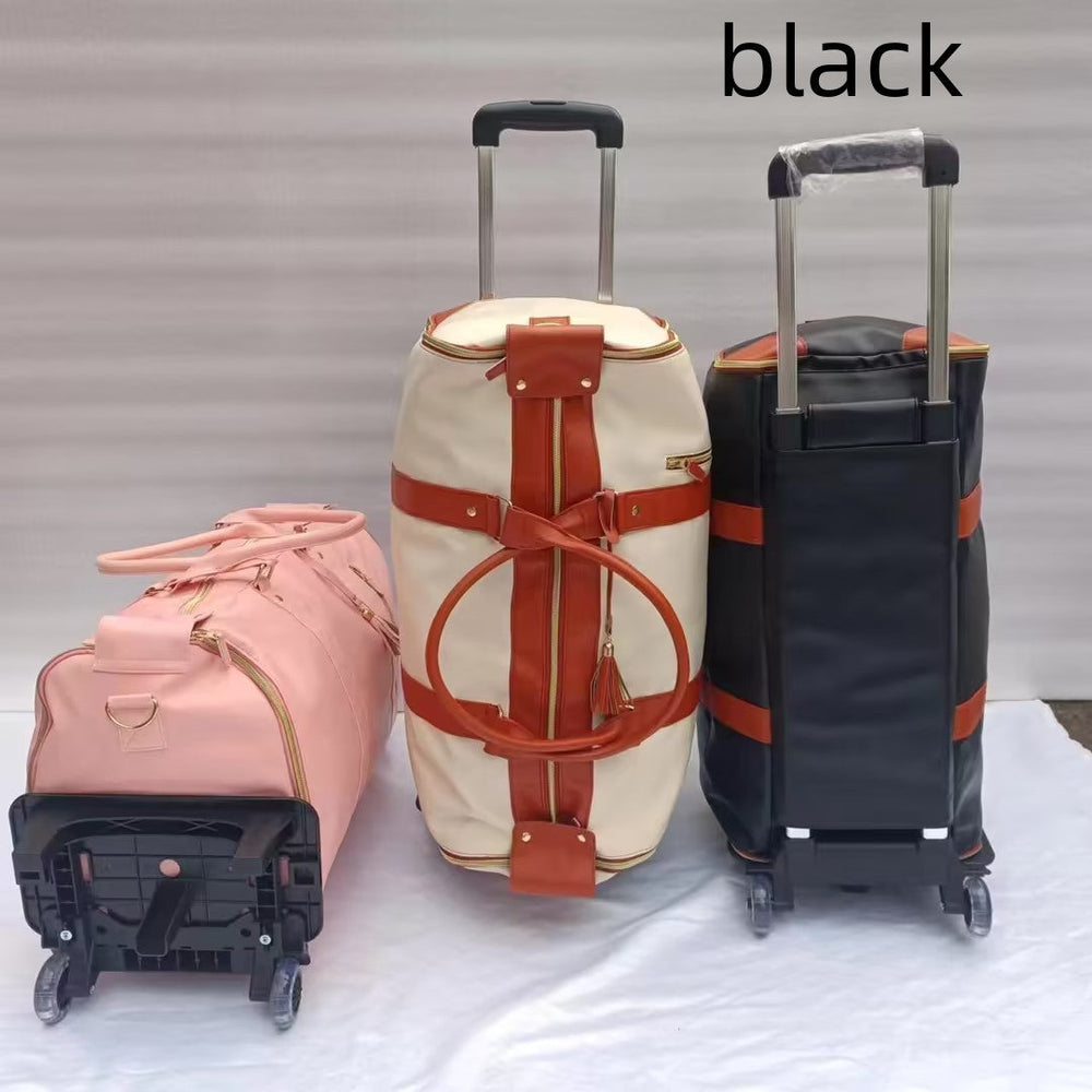 Large Capacity Trolley Travel Bag, Portable Folding Fitness Bag EX-STOCK Canada