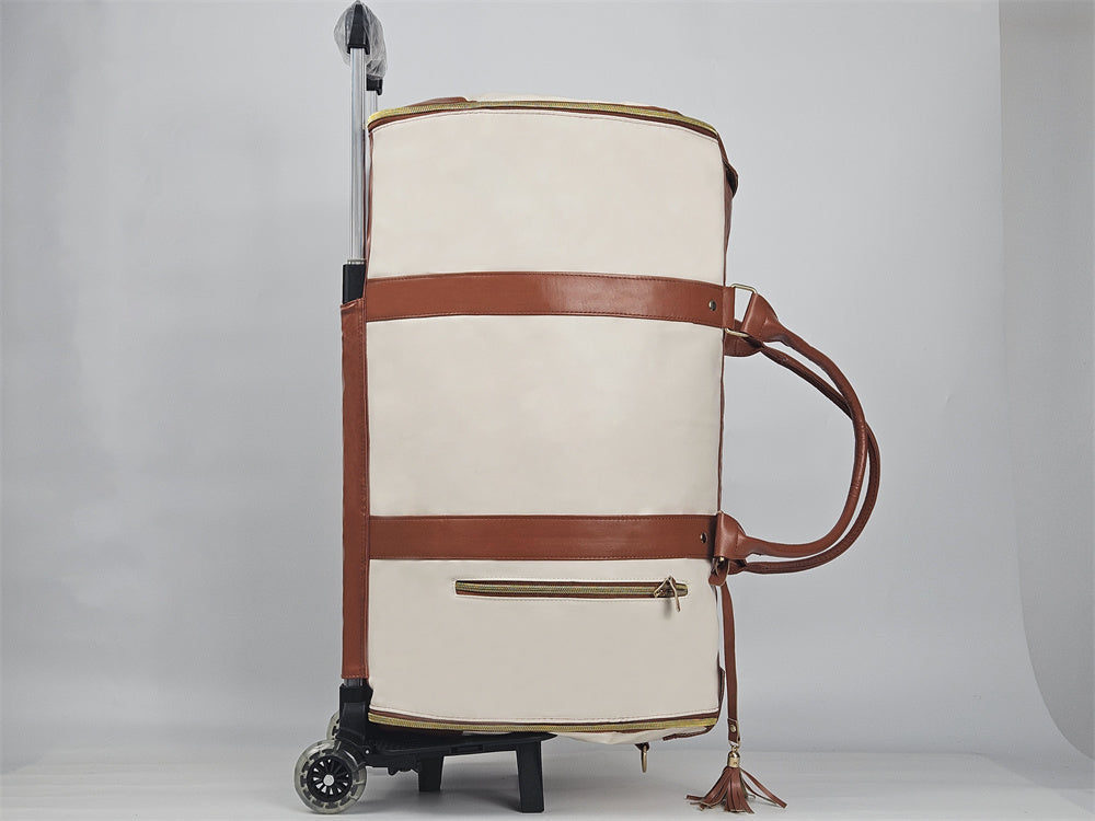 Large Capacity Trolley Travel Bag, Portable Folding Fitness Bag EX-STOCK Canada