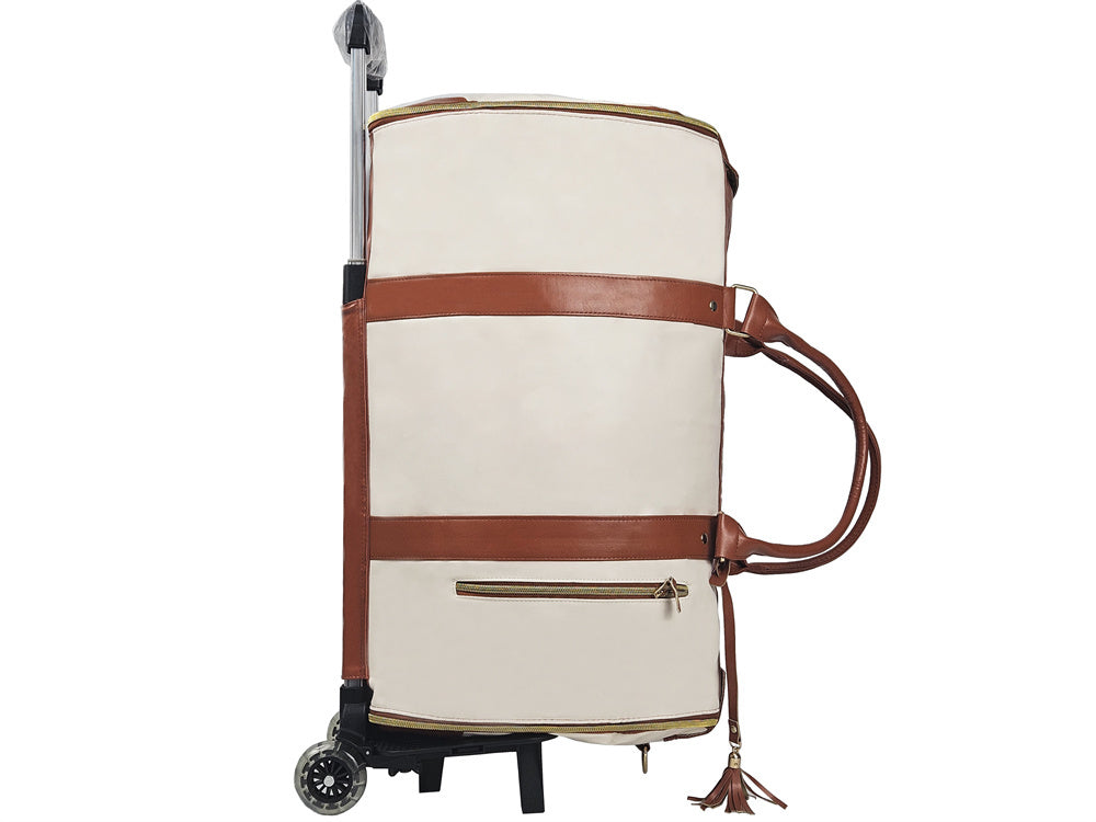 Large Capacity Trolley Travel Bag, Portable Folding Fitness Bag EX-STOCK Canada