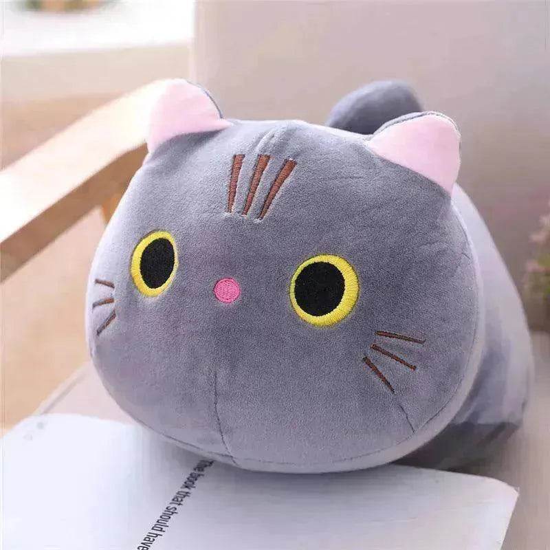 Large Size Cartoon Cat Plush Toys Stuffed Cloth Doll Long Animal Pillow Cushion - EX-STOCK Canada