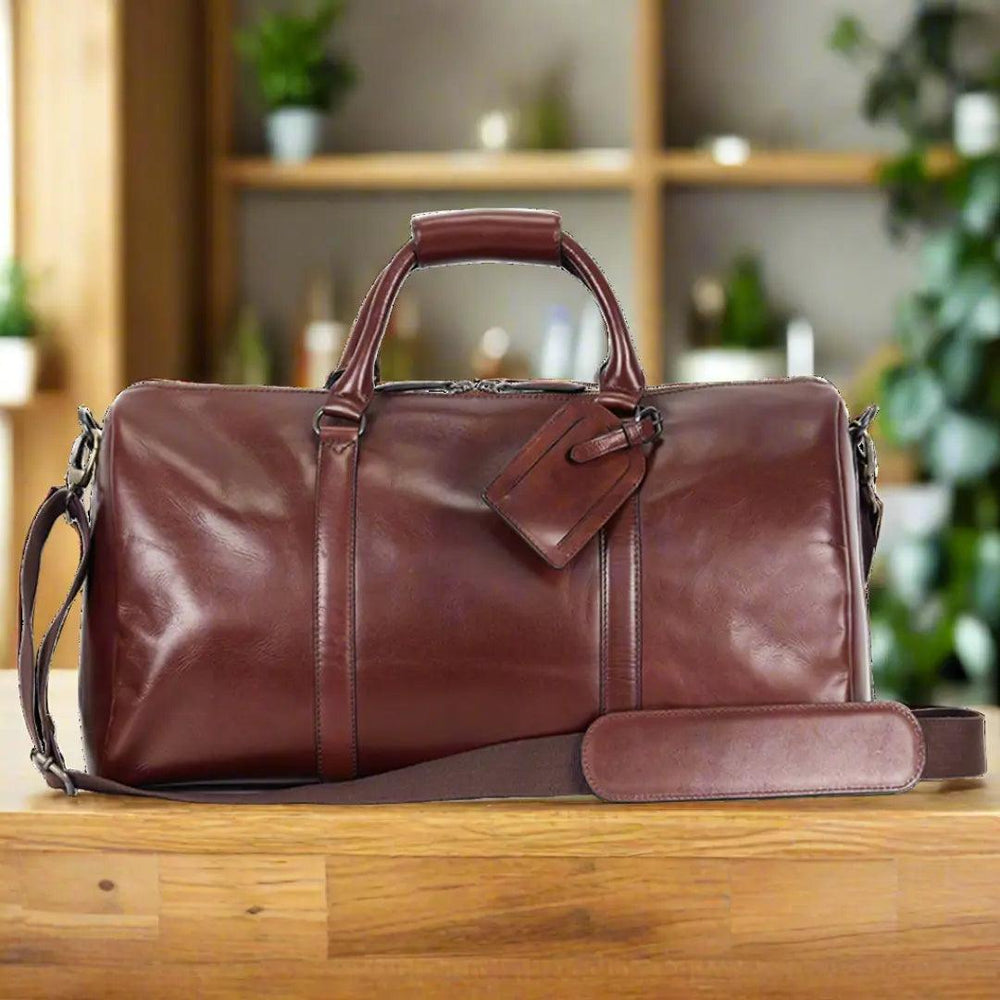 Sac de voyage en cuirEX-STOCK Canada