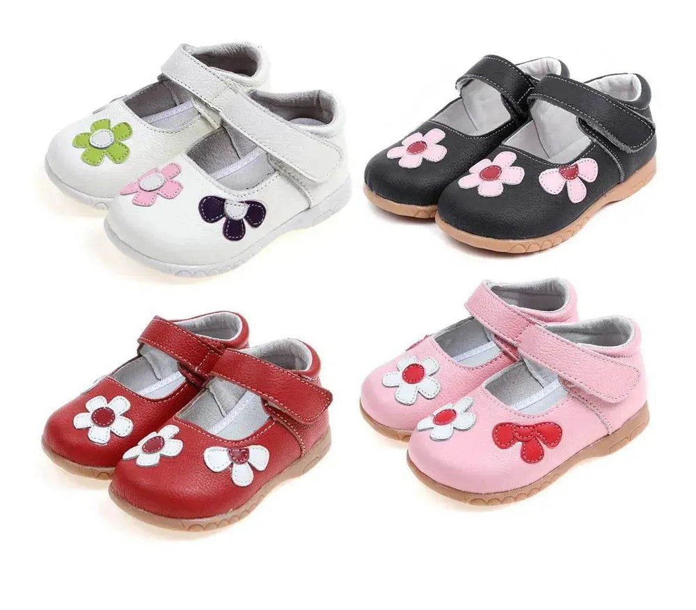 Leather Shoes Korean Princess Shoes Single Shoes Cowhide Children'S Shoes Baby Shoes - EX-STOCK Canada