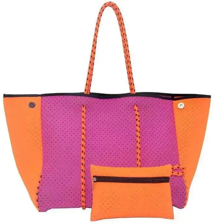 Sac de plage portable noir imprimé léopard pour loisirs et voyages EX-STOCK Canada