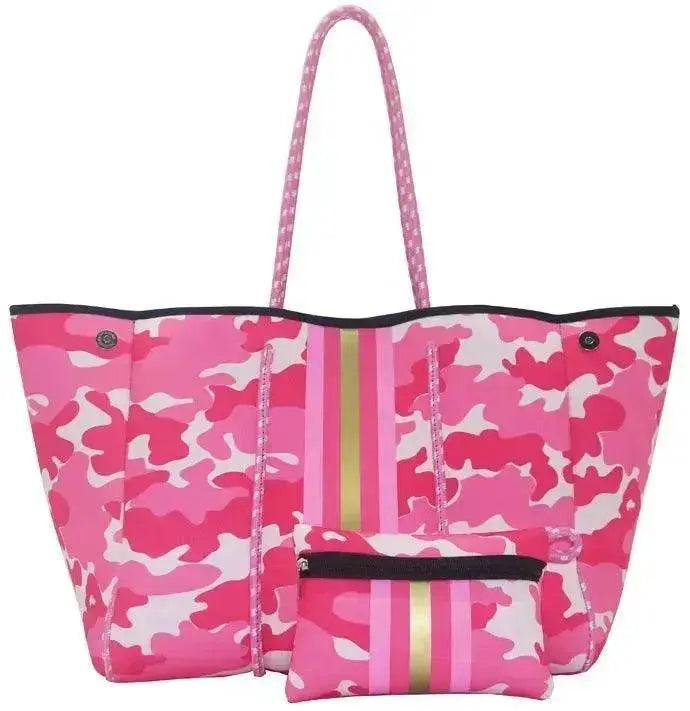 Sac de plage portable noir imprimé léopard pour loisirs et voyages EX-STOCK Canada