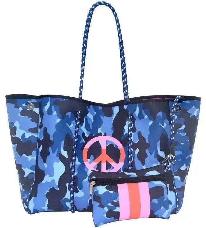 Sac de plage portable noir imprimé léopard pour loisirs et voyages EX-STOCK Canada