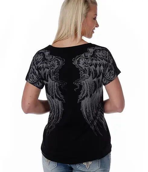Top Liberty Wear para mujer con alas recortadasEX-STOCK Canada
