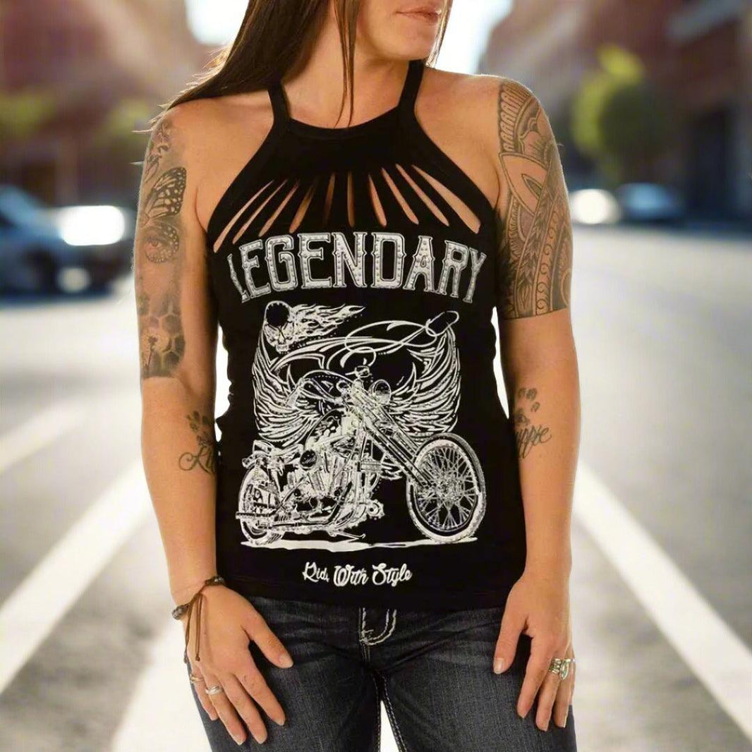 Liberty Wear Women's Ghost Rider Tank Top EX-STOCK Canada