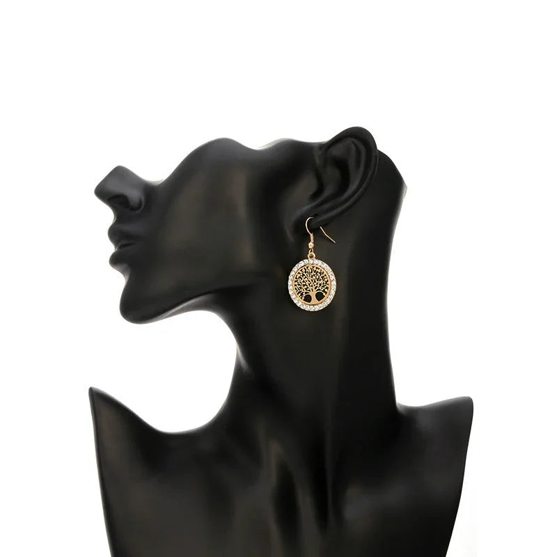 Boucles d'oreilles puces Life Tree BoutiqueEX-STOCK Canada