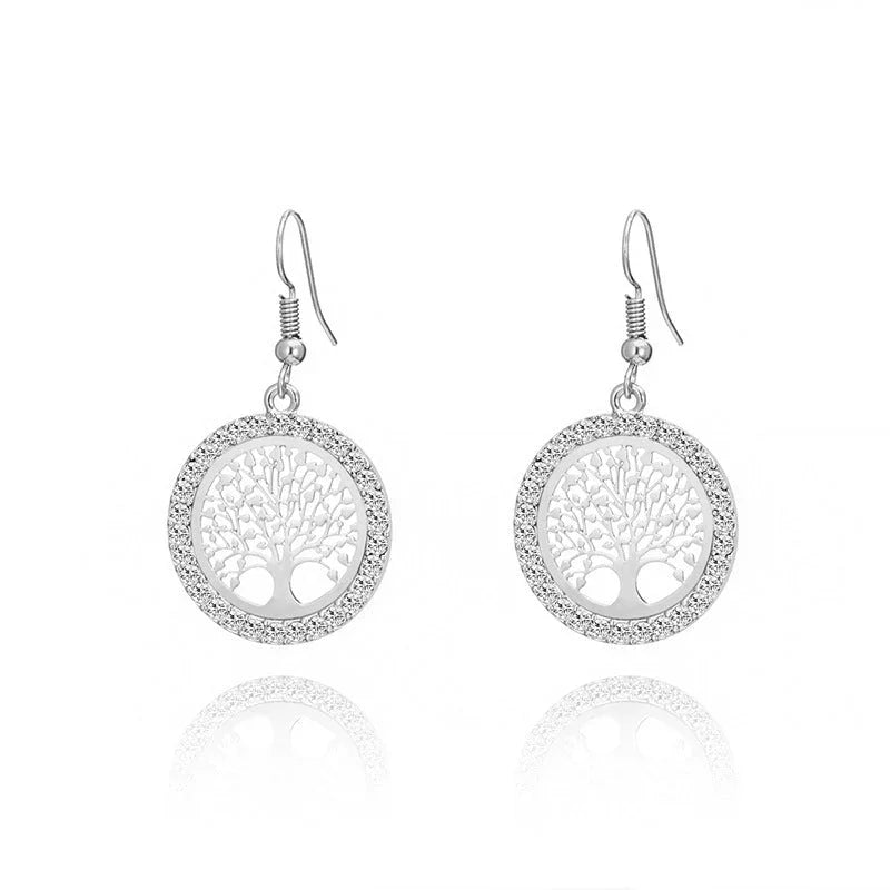 Boucles d'oreilles puces Life Tree BoutiqueEX-STOCK Canada