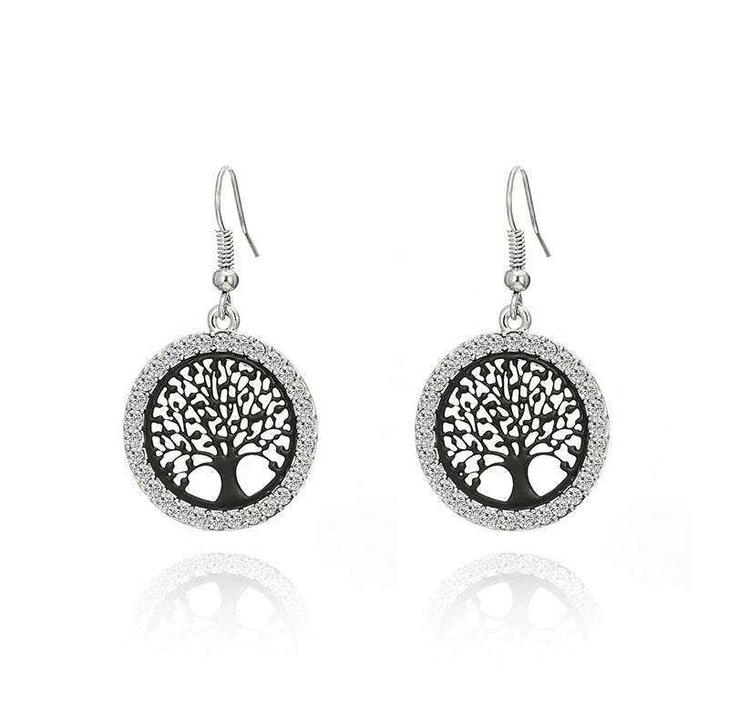 Boucles d'oreilles puces Life Tree BoutiqueEX-STOCK Canada