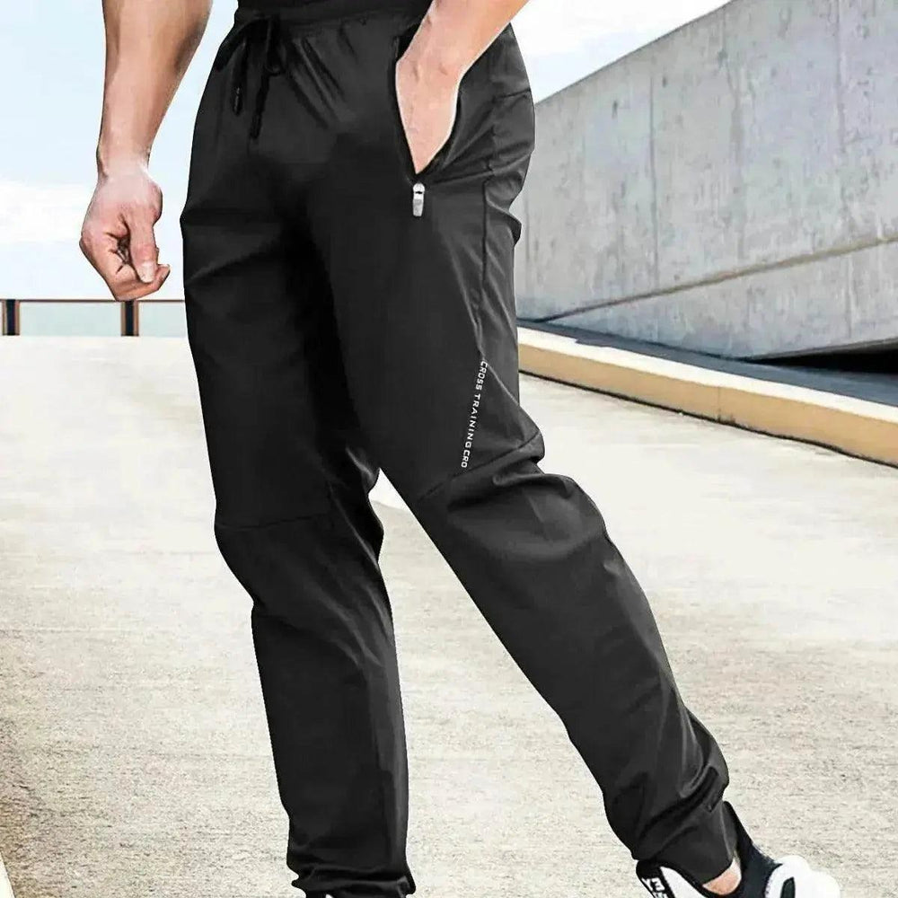 Pantalon décontracté pour hommes sportifs jeunes, taille ample et effilé - EX-STOCK Canada