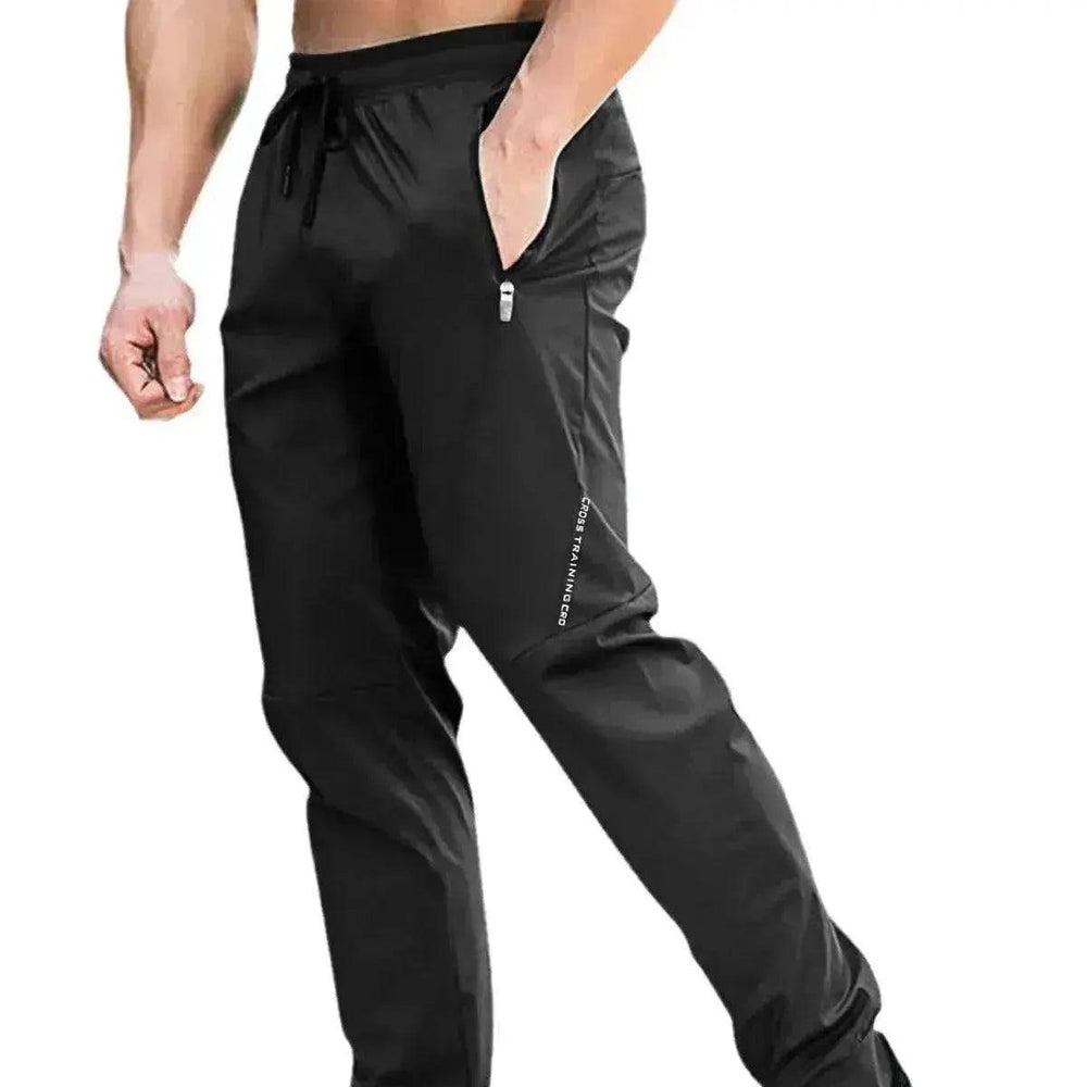 Pantalon décontracté pour hommes sportifs jeunes, taille ample et effilé - EX-STOCK Canada